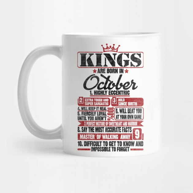 Kings Are Born In October by SilverTee